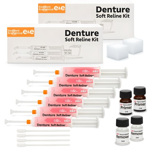 Upper lower denture - e&e,