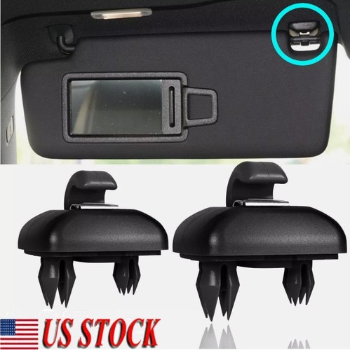 Sun visor black - visor, clip